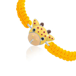 Braided bracelet "Giraffe"