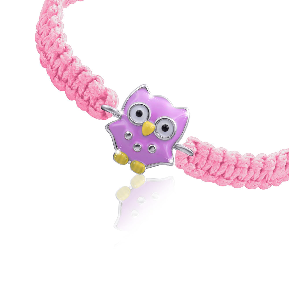 Braided Bracelet "Owl"