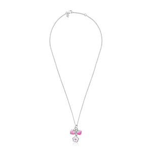 Necklace "Flower with Heart"